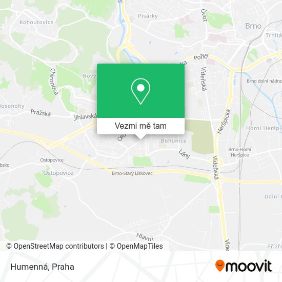 Humenná mapa