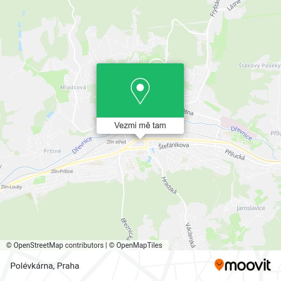 Polévkárna mapa