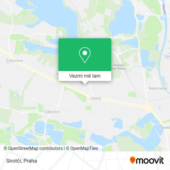 Sirotčí mapa