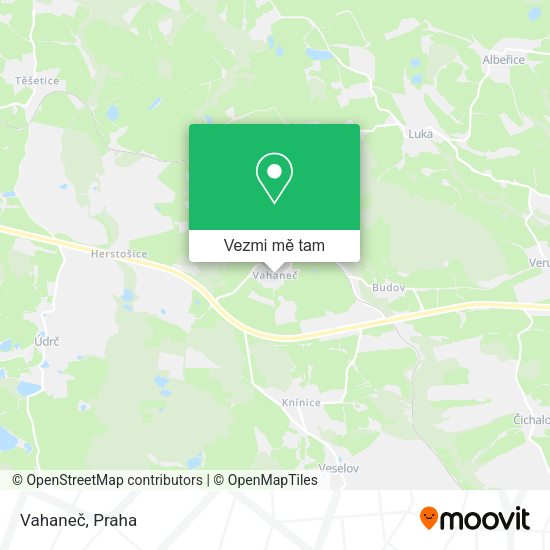 Vahaneč mapa