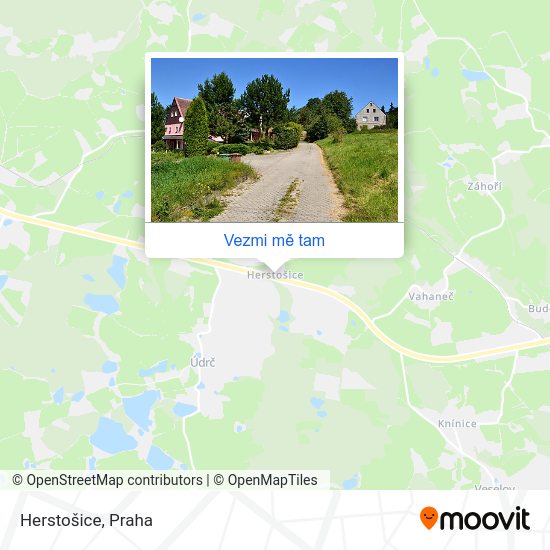 Herstošice mapa