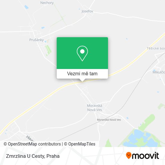 Zmrzlina U Cesty mapa