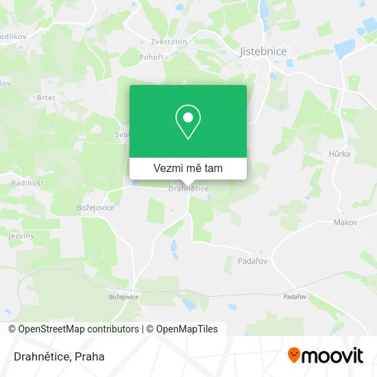 Drahnětice mapa