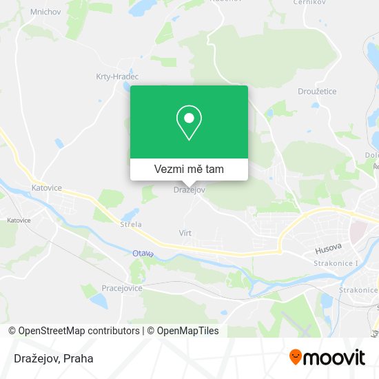 Dražejov mapa
