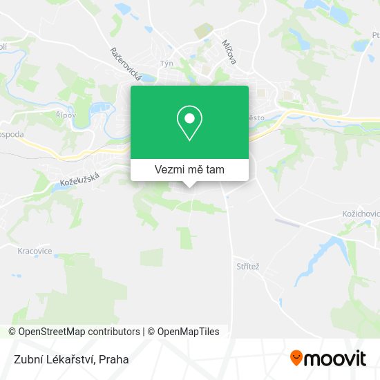 Zubní Lékařství mapa