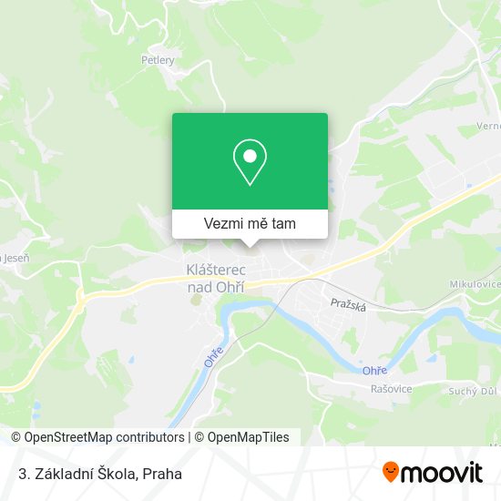 3. Základní Škola mapa