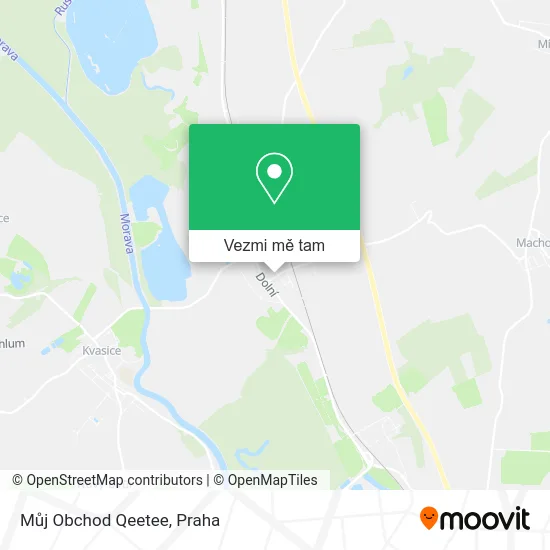 Můj Obchod Qeetee mapa