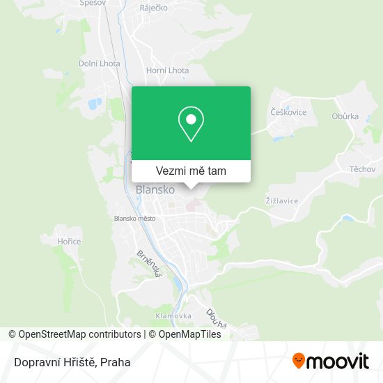 Dopravní Hřiště mapa