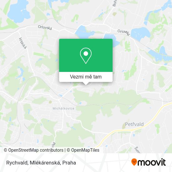 Rychvald, Mlékárenská mapa