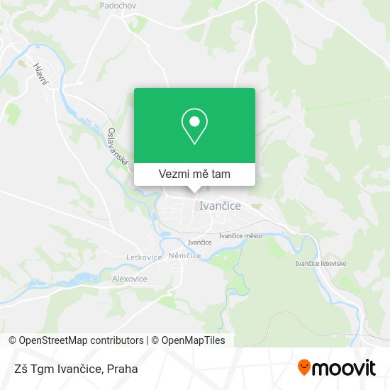 Zš Tgm Ivančice mapa