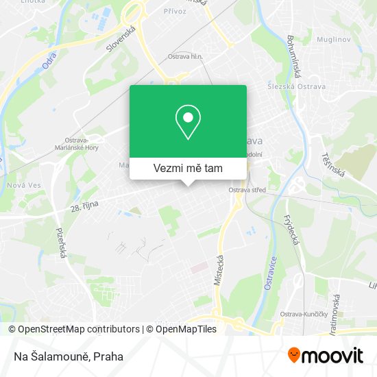 Na Šalamouně mapa