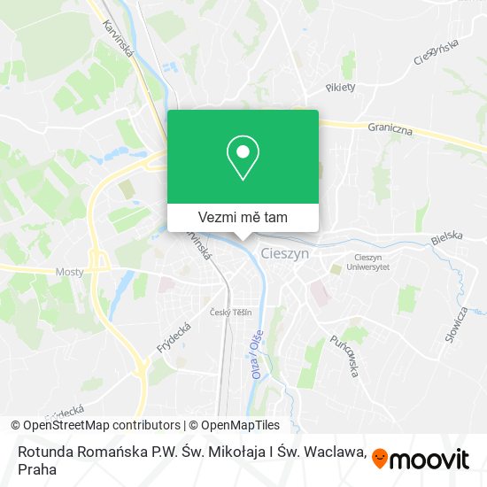 Rotunda Romańska P.W. Św. Mikołaja I Św. Waclawa mapa