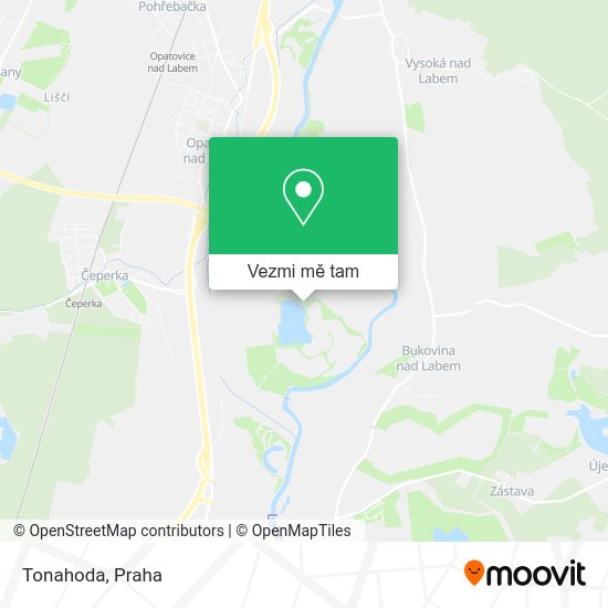 Tonahoda mapa