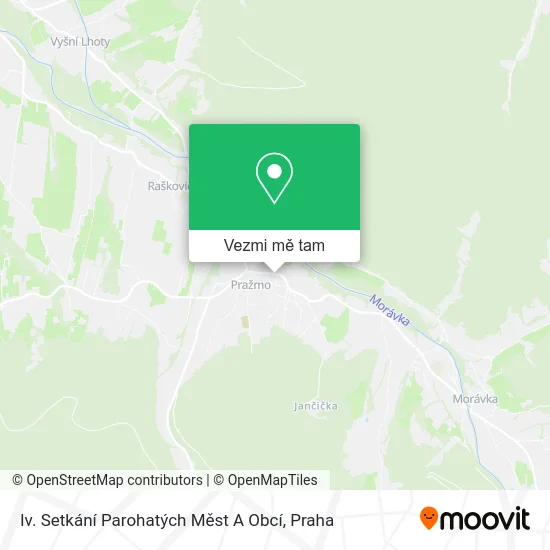 Iv. Setkání Parohatých Měst A Obcí mapa
