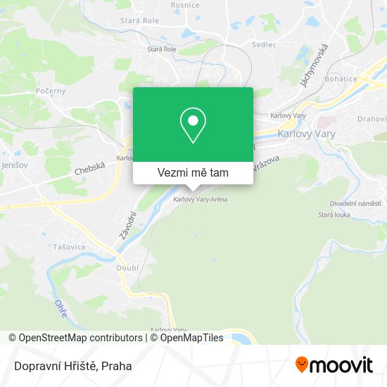Dopravní Hřiště mapa