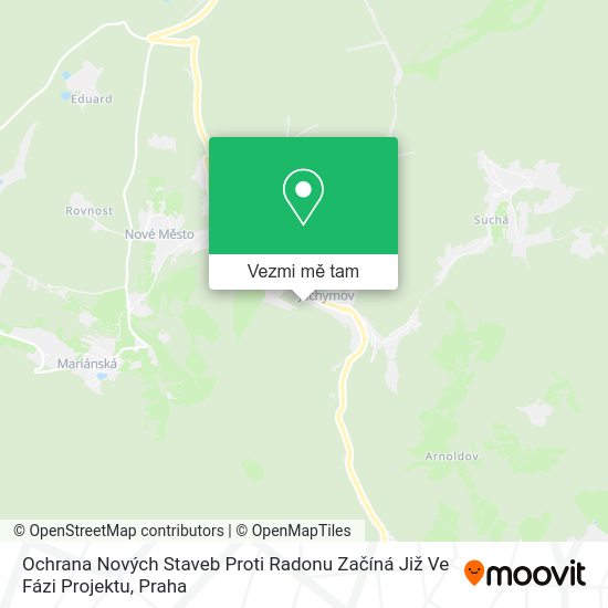 Ochrana Nových Staveb Proti Radonu Začíná Již Ve Fázi Projektu mapa
