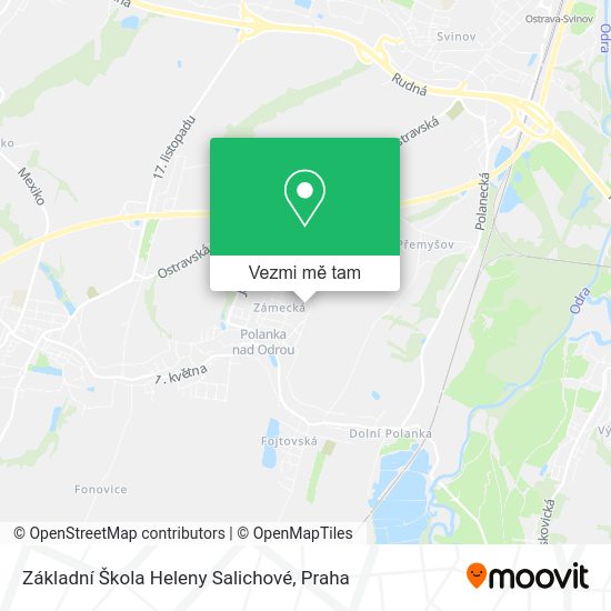 Základní Škola Heleny Salichové mapa