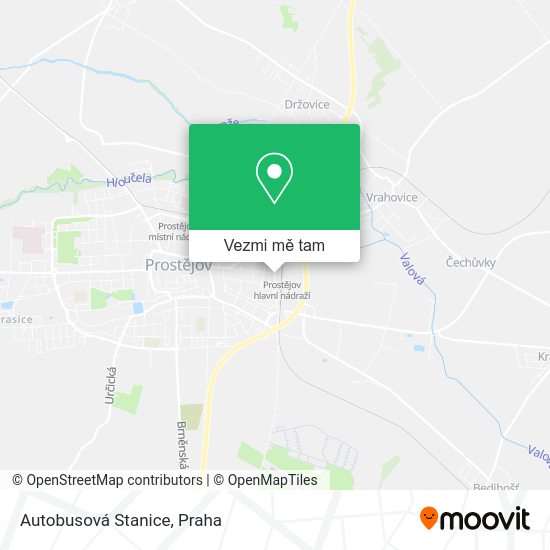 Autobusová Stanice mapa