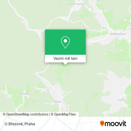 U Březové mapa