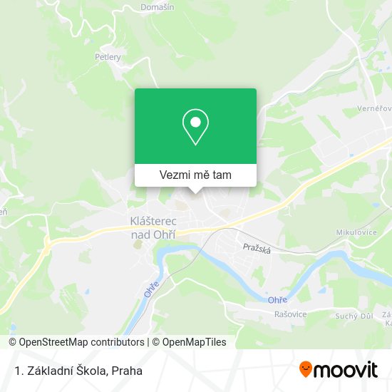 1. Základní Škola mapa