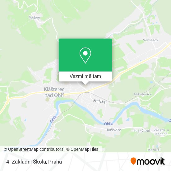 4. Základní Škola mapa