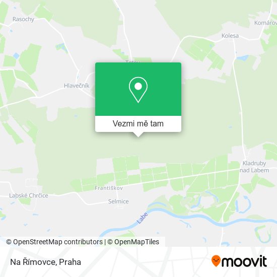Na Římovce mapa