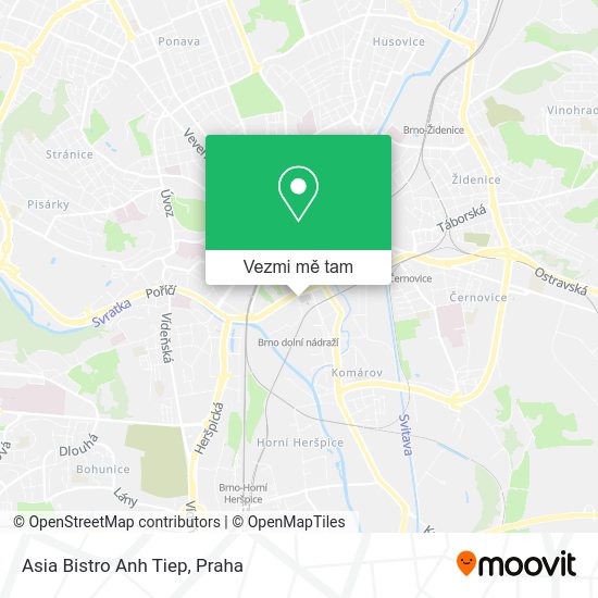 Asia Bistro Anh Tiep mapa