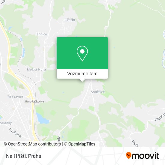 Na Hřišti mapa