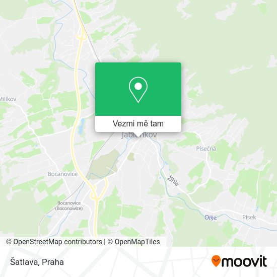 Šatlava mapa