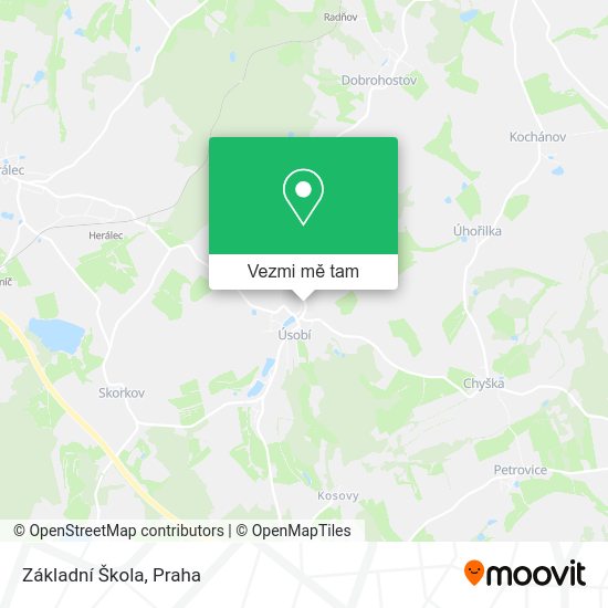 Základní Škola mapa