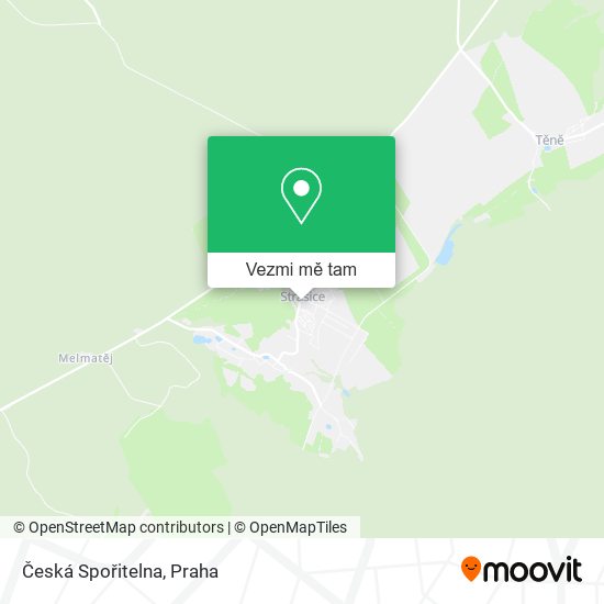 Česká Spořitelna mapa