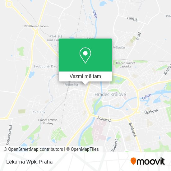 Lékárna Wpk mapa