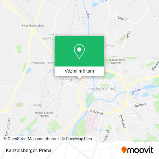 Kanzelsberger mapa