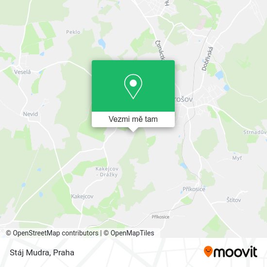 Stáj Mudra mapa