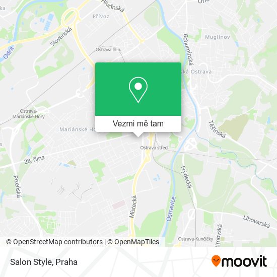 Salon Style mapa