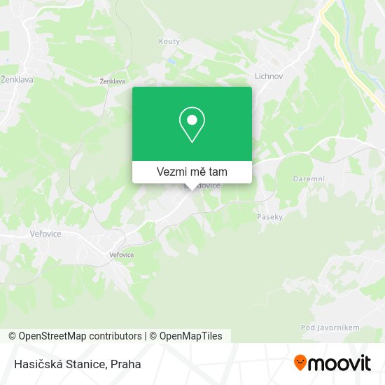 Hasičská Stanice mapa