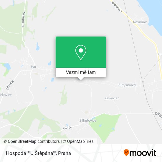 Hospoda ""U Štěpána"" mapa