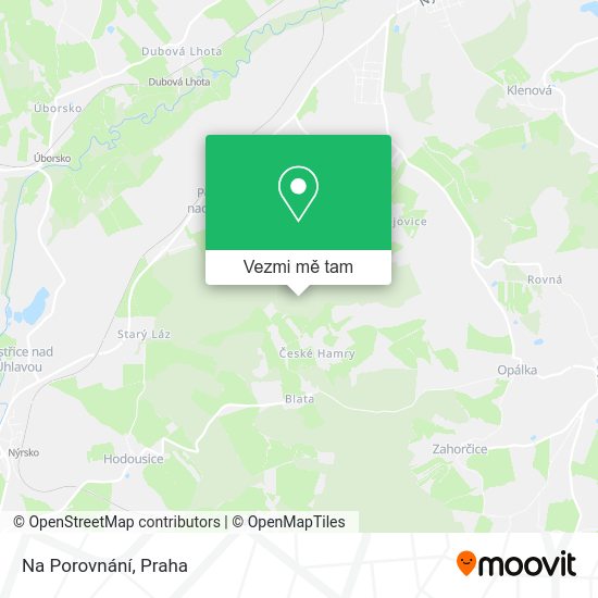 Na Porovnání mapa