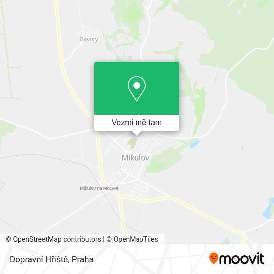Dopravní Hřiště mapa