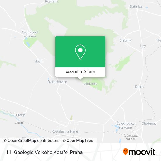 11. Geologie Velkého Kosíře mapa