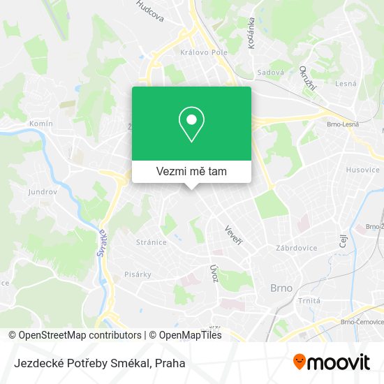 Jezdecké Potřeby Smékal mapa