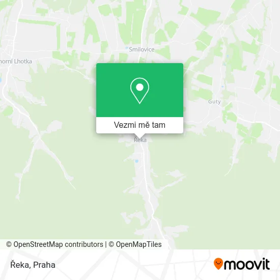 Řeka mapa