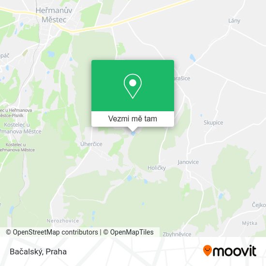 Bačalský mapa