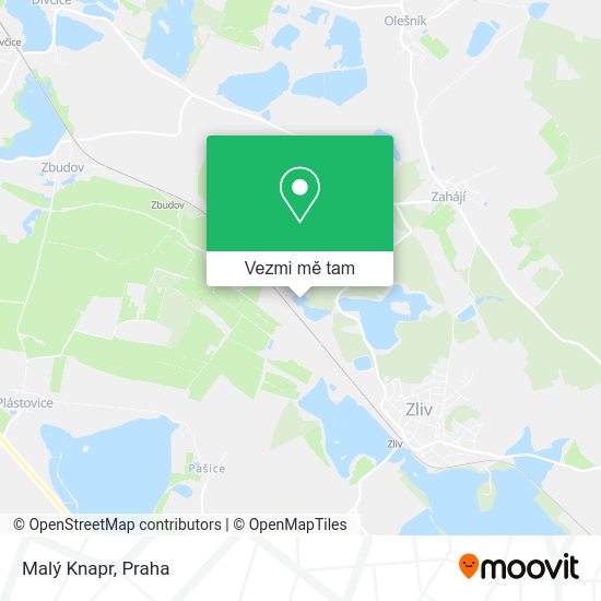 Malý Knapr mapa