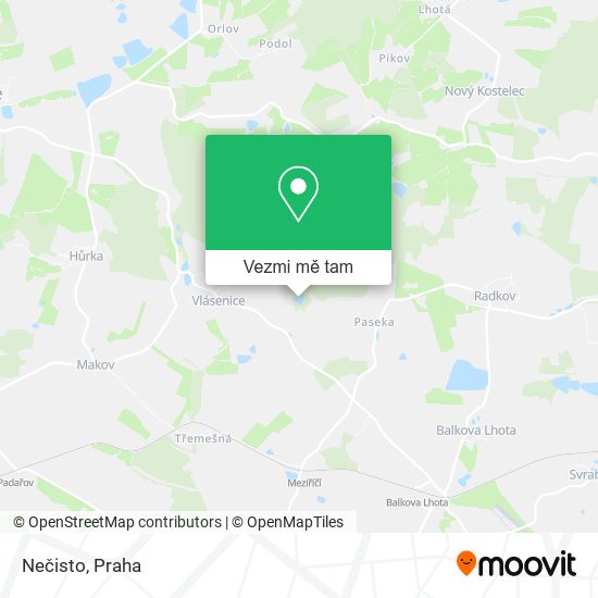 Nečisto mapa