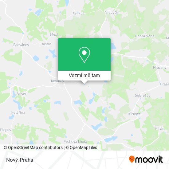 Nový mapa