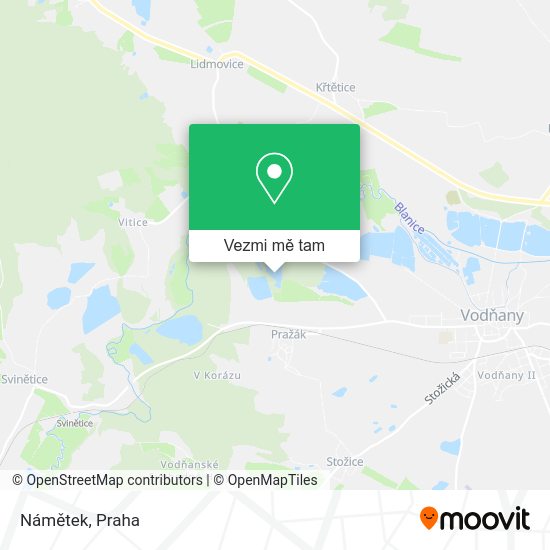 Námětek mapa