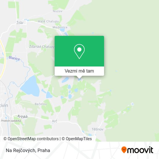 Na Rejčových mapa
