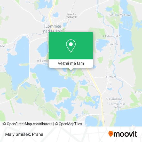 Malý Smíšek mapa
