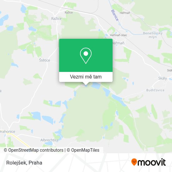 Rolejšek mapa